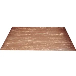 2 x 6' Walnut Marble Anti-Fatigue Mat
