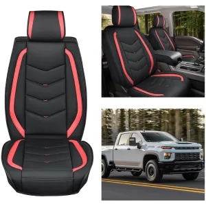 2007-2024 Chevy Silverado GMC Sierra 1500 2500HD 3500HD Front Seat Covers