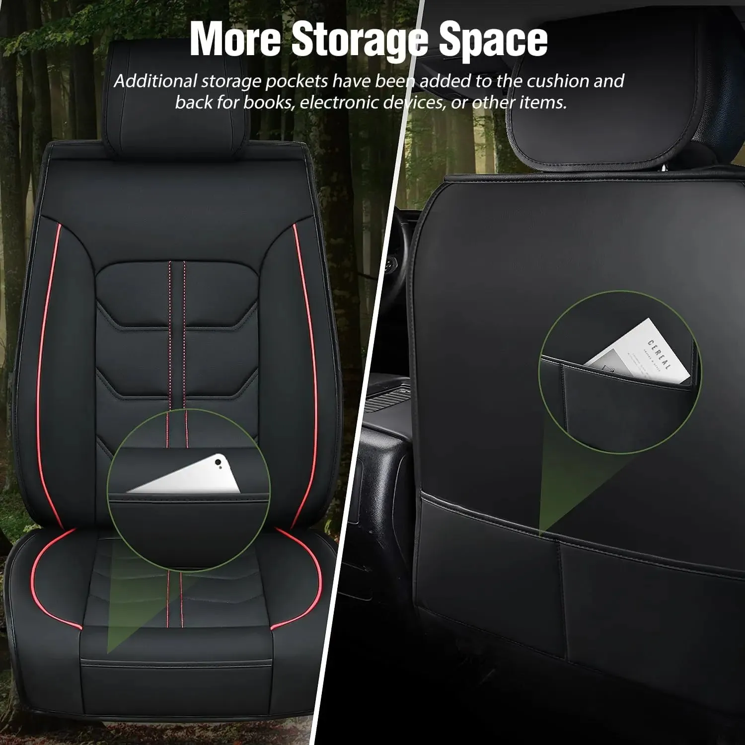 2007-2024 Jeep Wrangler JK JL 4Door Front Seat Covers