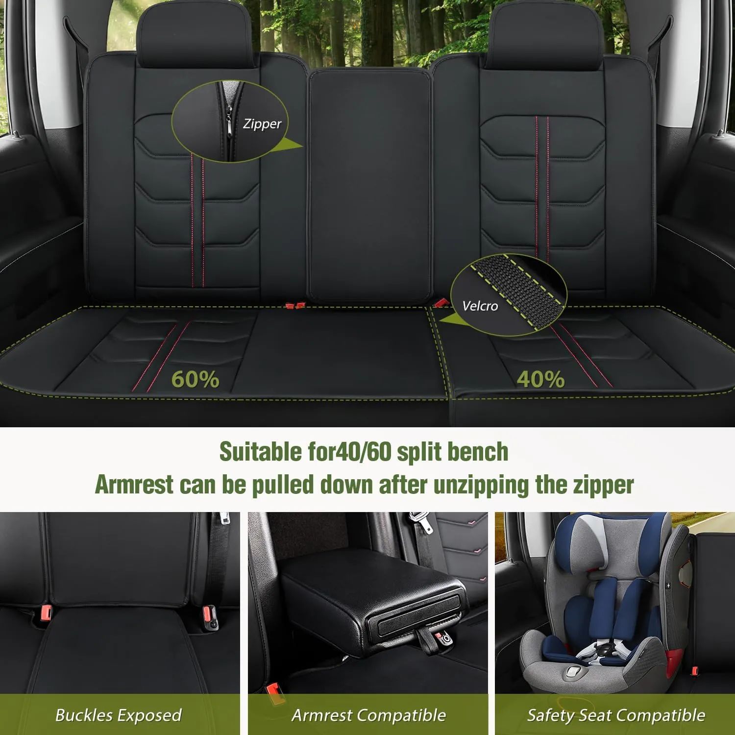 2007-2024 Jeep Wrangler JK JL 4Door Seat Covers