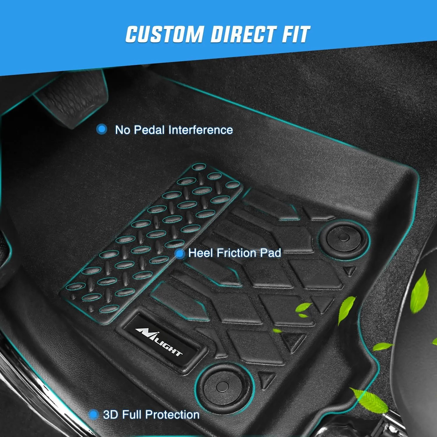 2018-2022 Honda Accord TPE Floor Mats