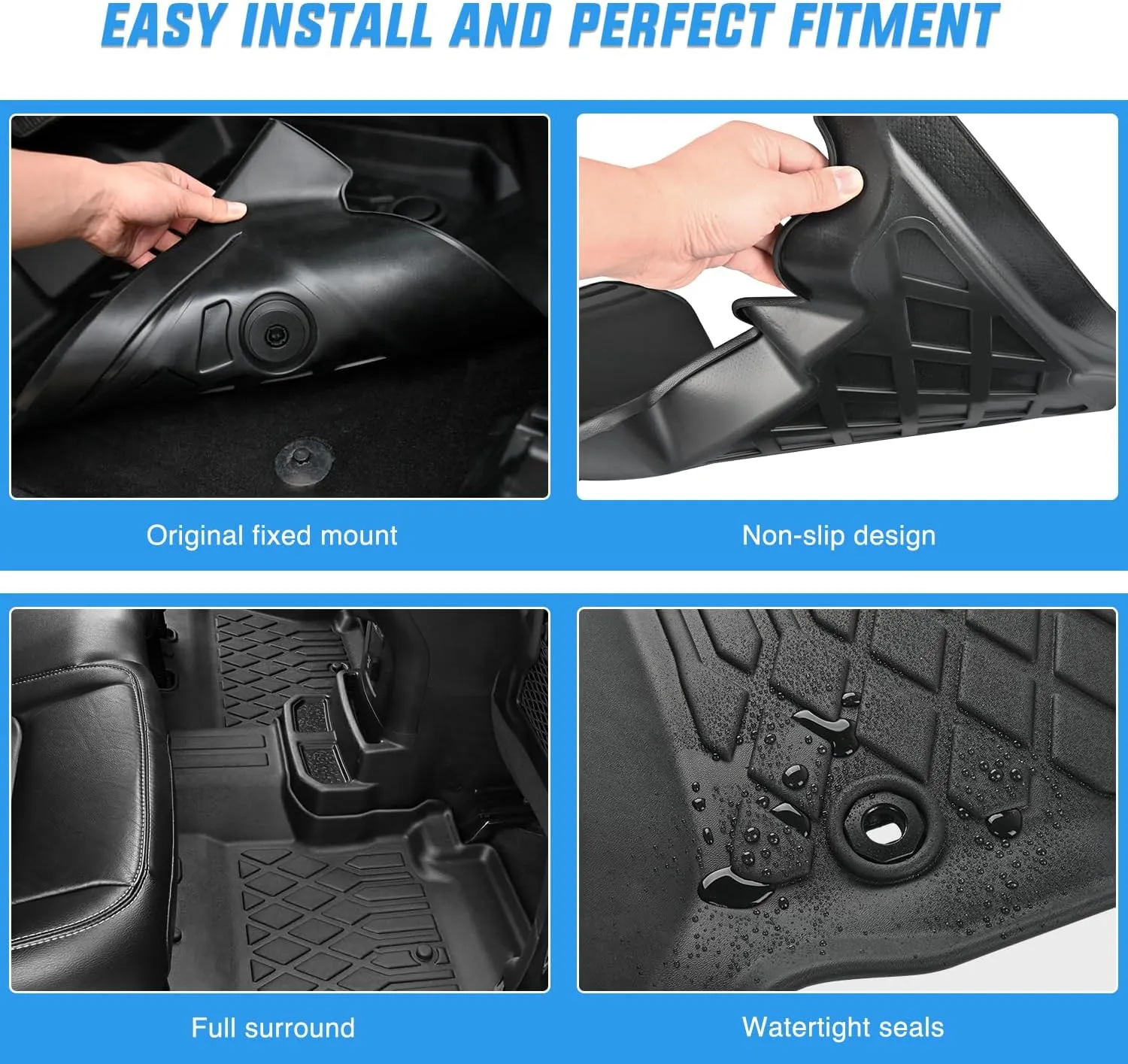 2018-2022 Honda Accord TPE Floor Mats