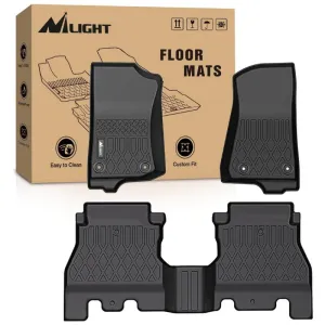 2018-2025 Jeep Wrangler JL Unlimited 4 Door (Not for JK or 4XE) TPE Floor Mats