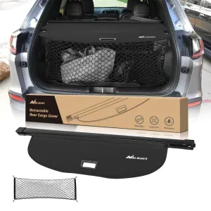 2019-2023 Jeep Cherokee Accessories Retractable Trunk Cargo Cover With Trunk Storage Net