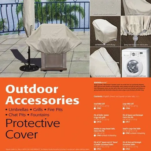 24"SQ / 28"SQ Elastic End Table Cover