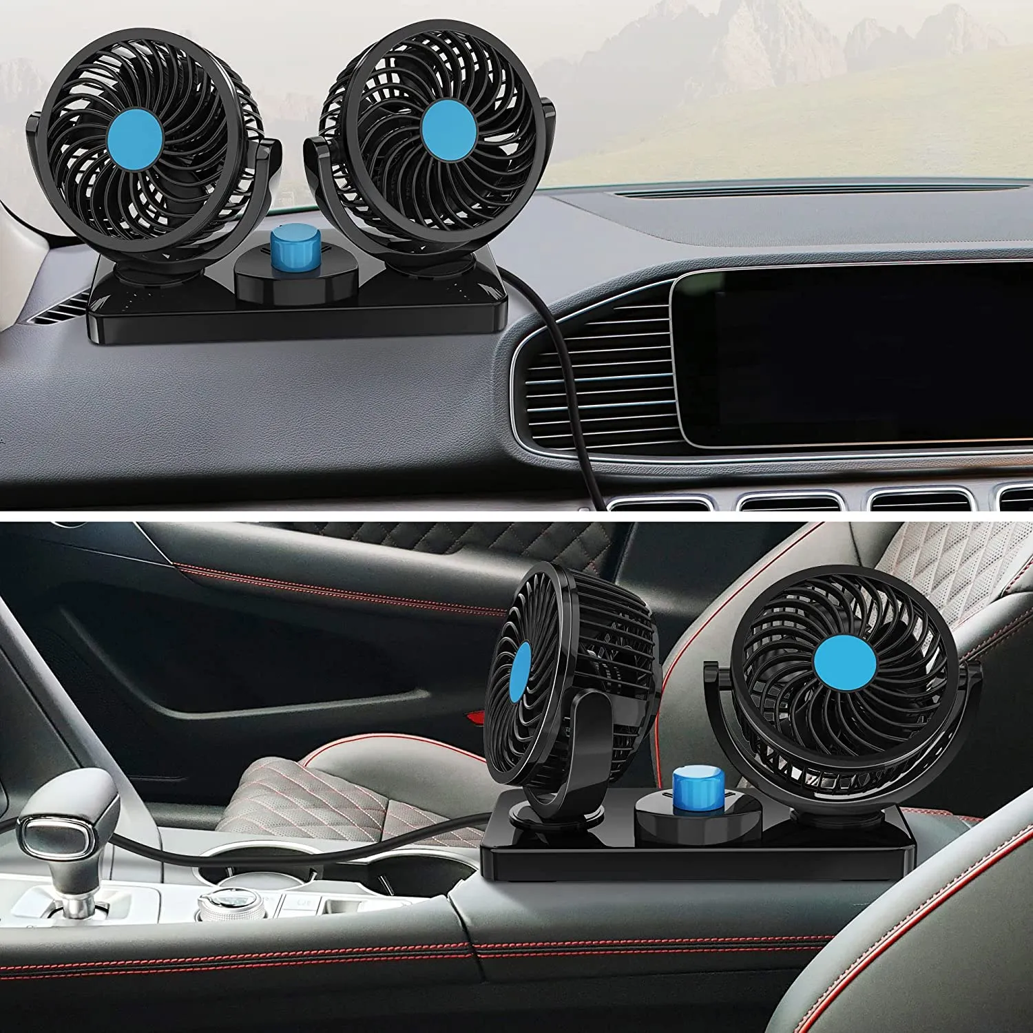 360 Degree Rotatable Car Fan