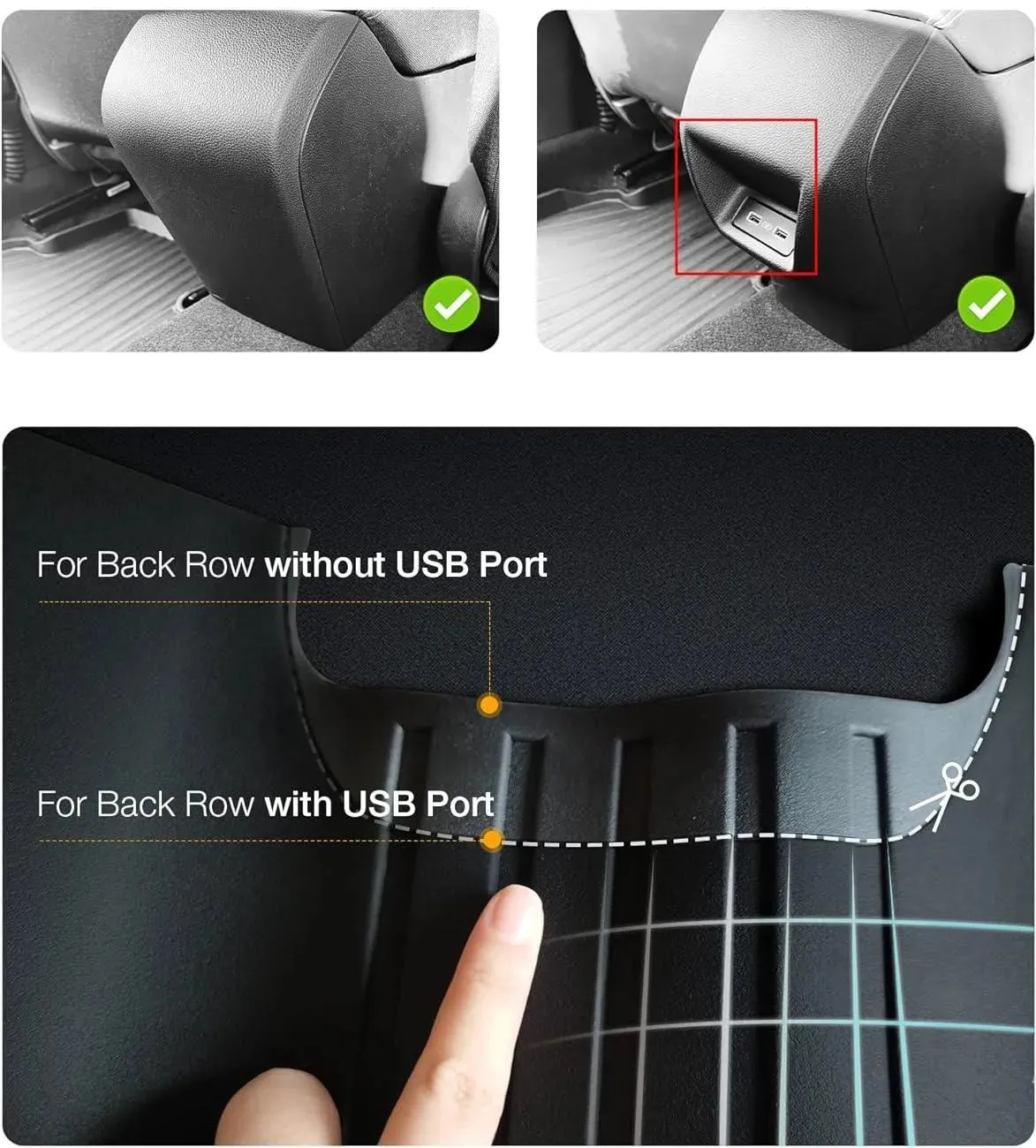 3W Honda Civic 2022-2025 (Non Hatchback) Custom Floor Mats Cargo Liner TPE Material & All-Weather Protection