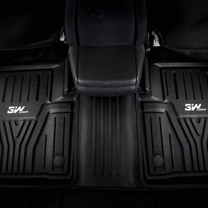 3W Honda Civic 2022-2025 (Non Hatchback) Custom Floor Mats Cargo Liner TPE Material & All-Weather Protection
