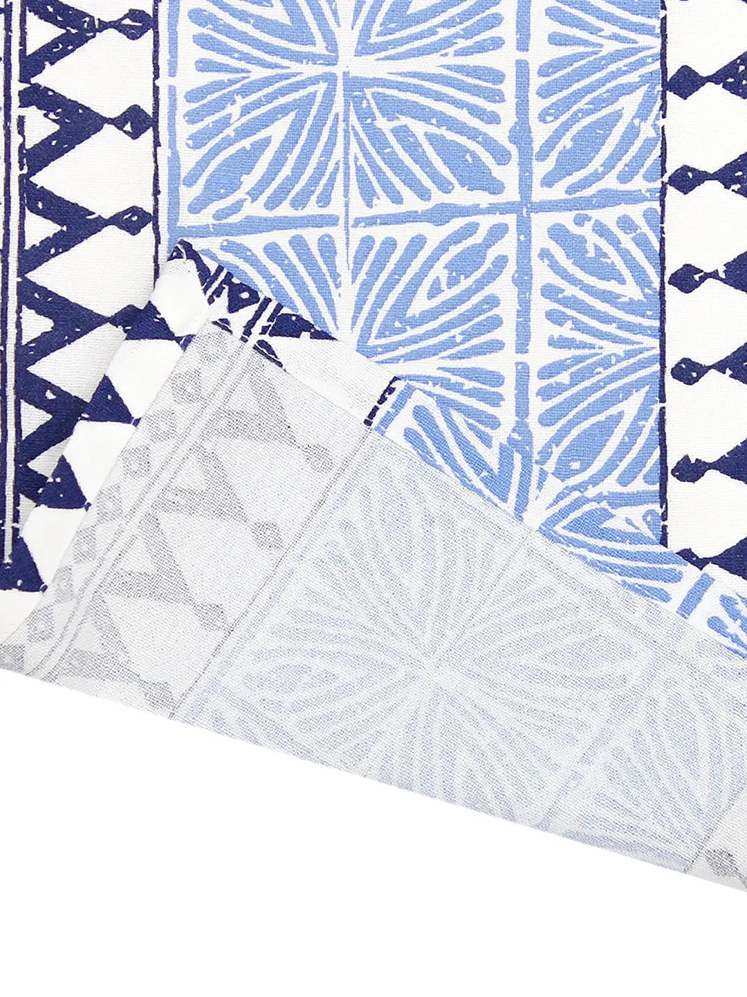 Alankaar Table Cover (Blue)