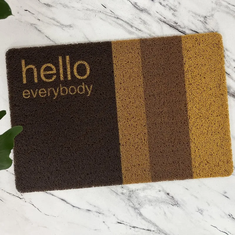 Anti-Slip Door Mat(312)5404-Hello Everybody