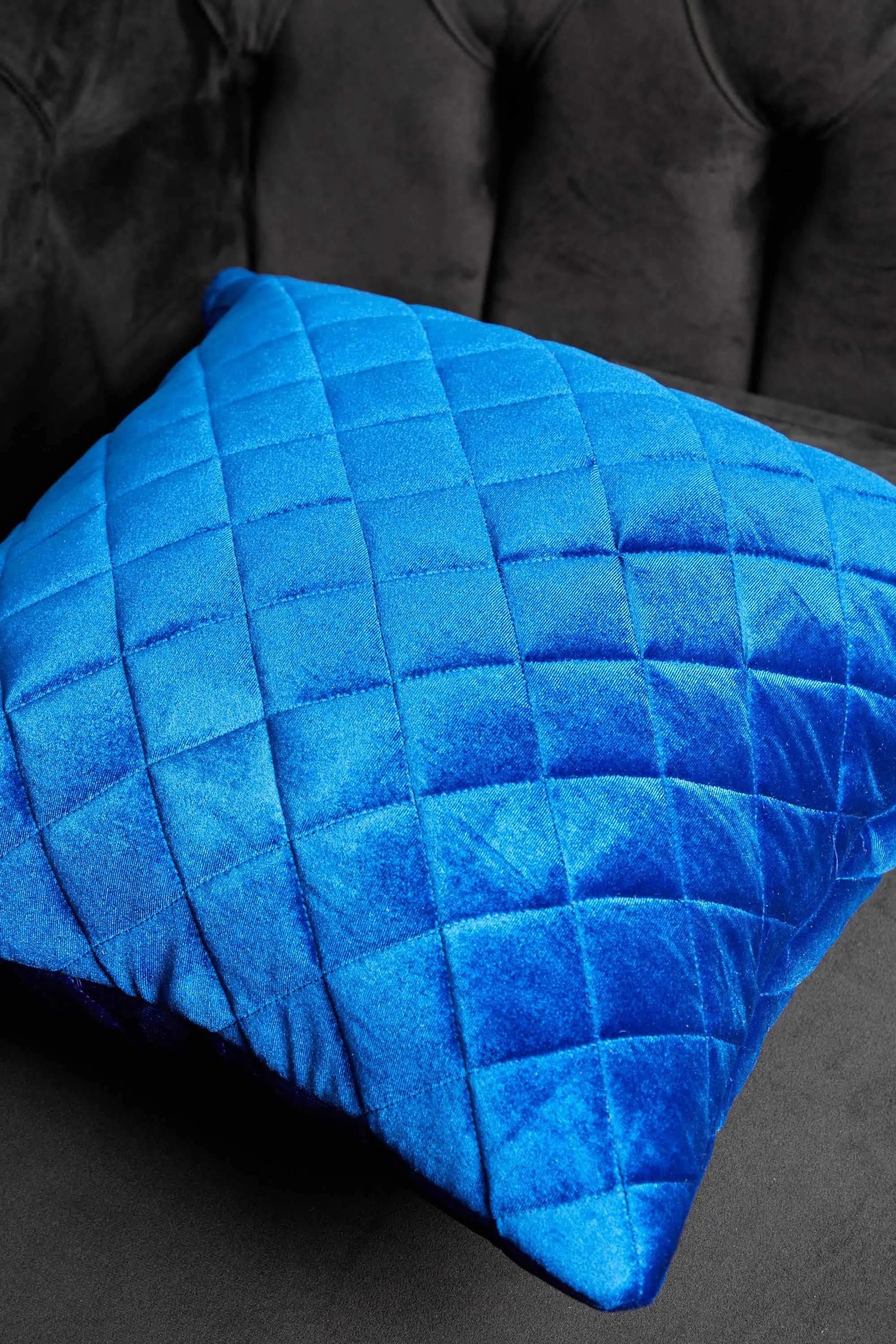Boho Style Throw Pillow Cover made from Velvet, Decorative 18x18 Inches Quilted Handmade Pillow Cover for Modern Home Decoration,K-330
