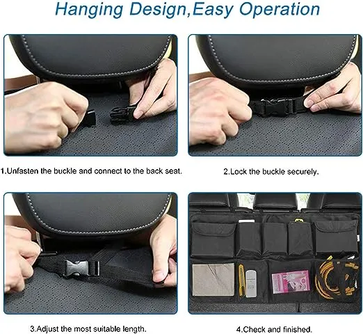 Car Trunk Organizer- Backseat Hanging Car Organizer