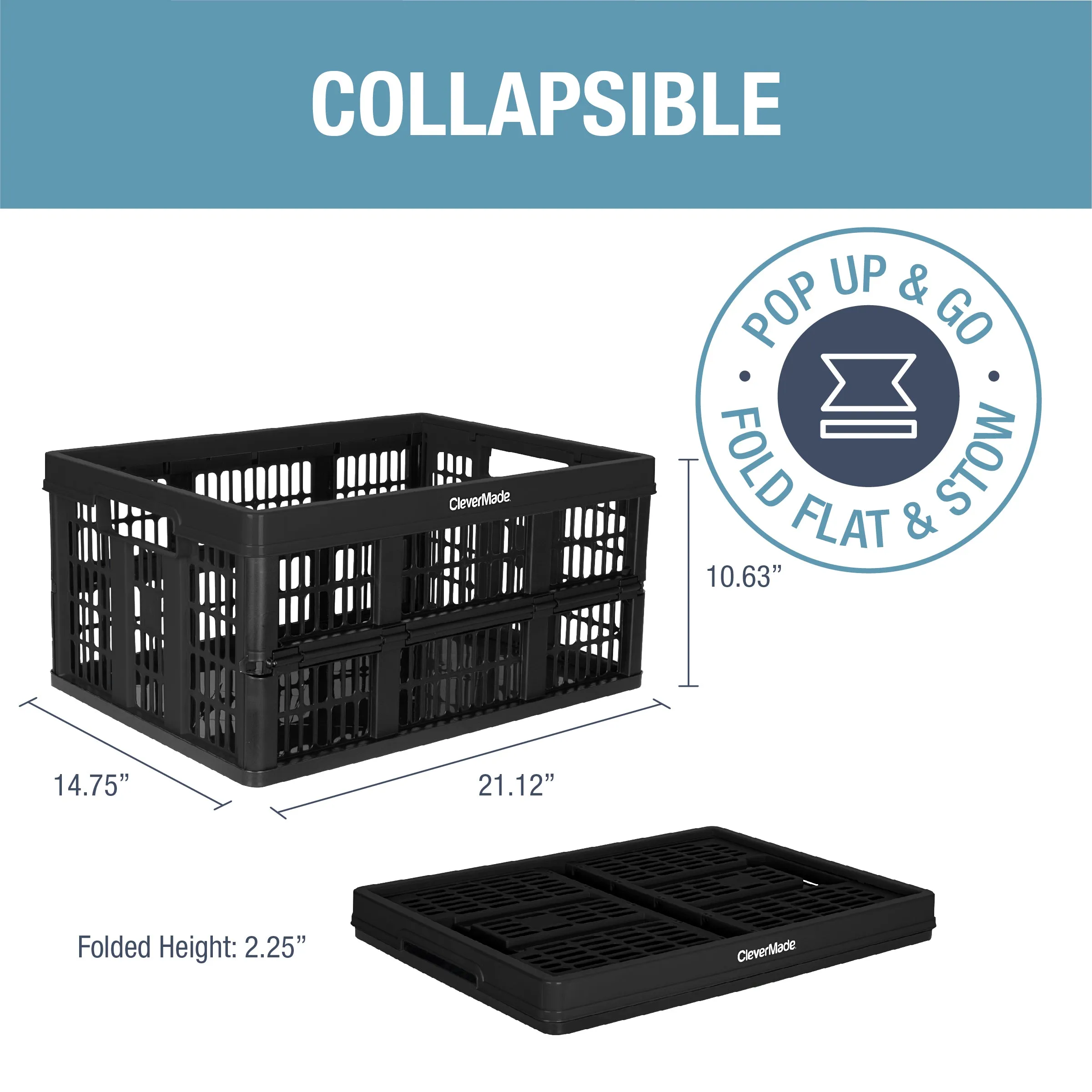 Collapsible Utility Crate