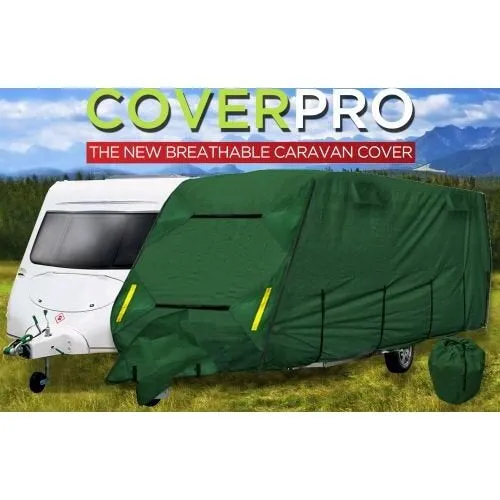 Crusader Premium Caravan Cover for 17-19ft - Heavy-Duty, Weather-Resistant Protection