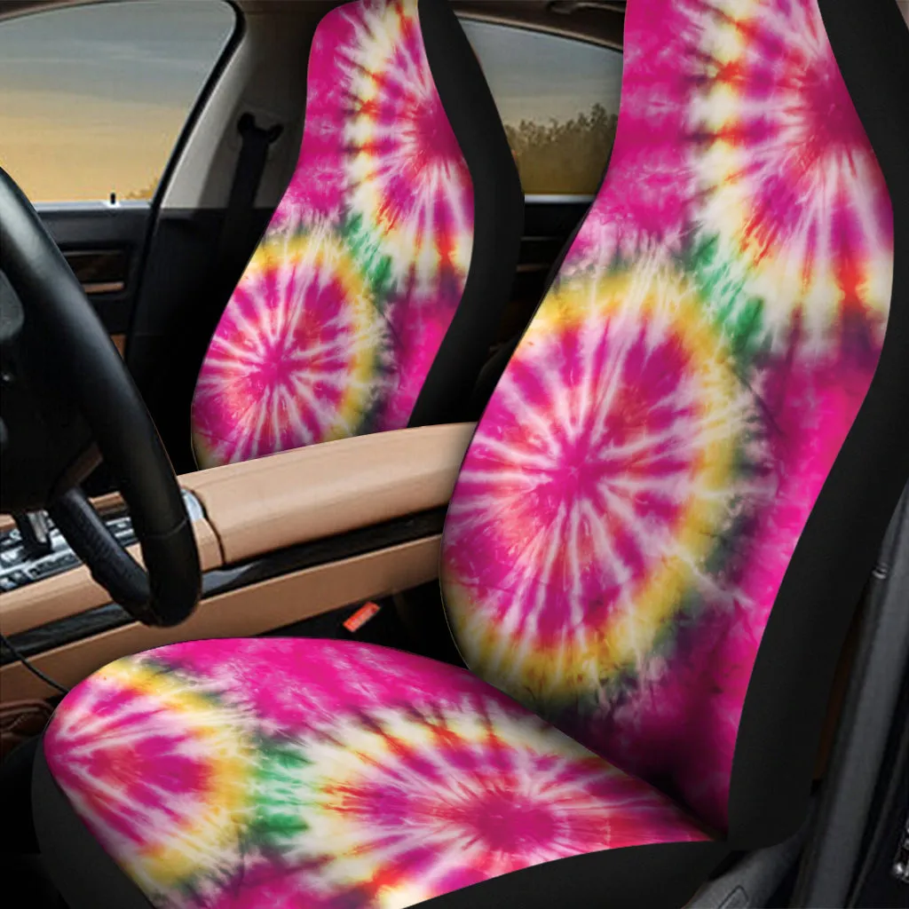 Double Tie Dye Print Universal Fit Car Seat Covers