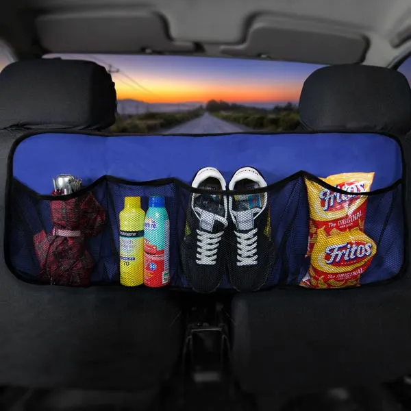 E-Z Travel Multi-Pocket Trunk Organizer Blue