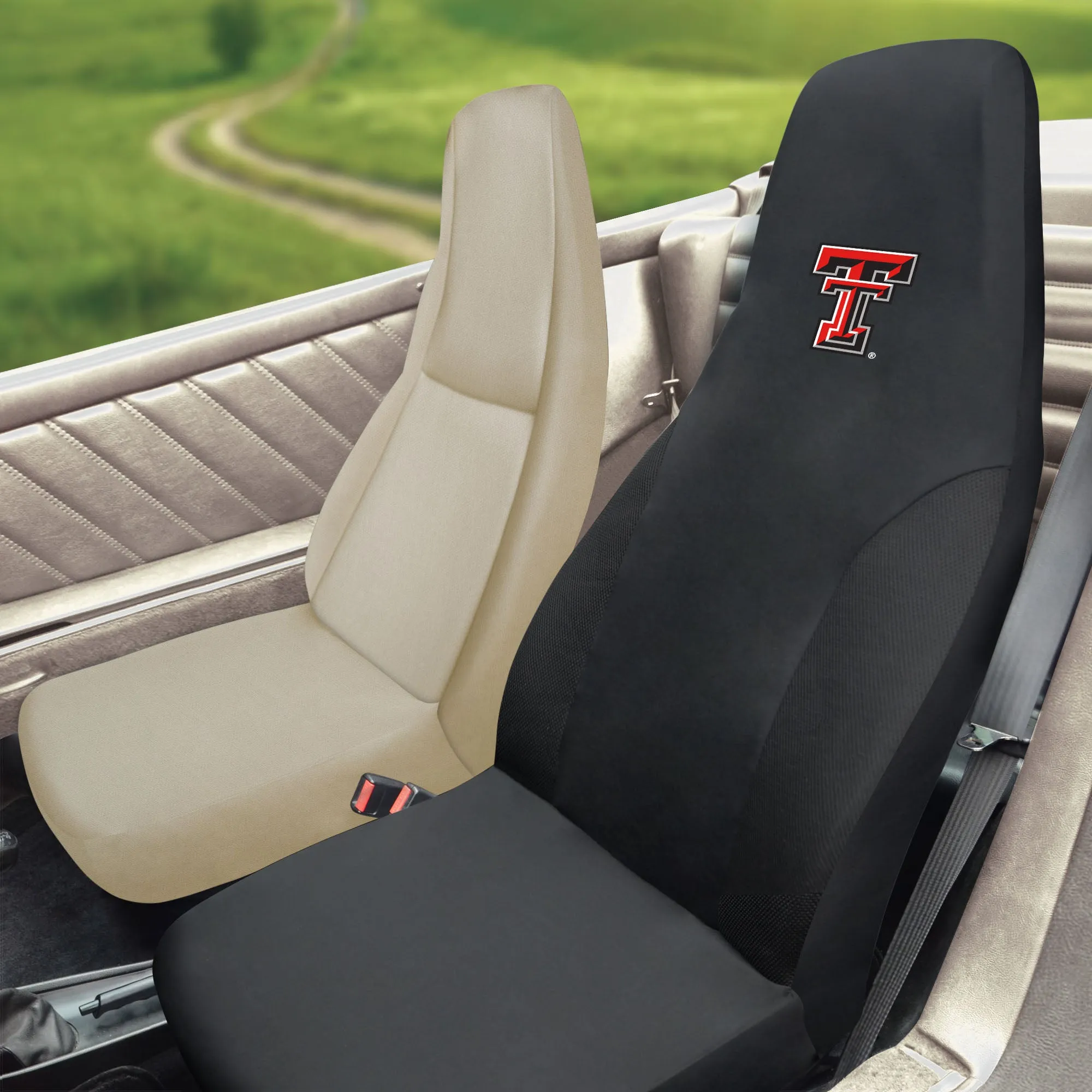 Fanmats Texas Tech Red Raiders Embroidered Seat Cover