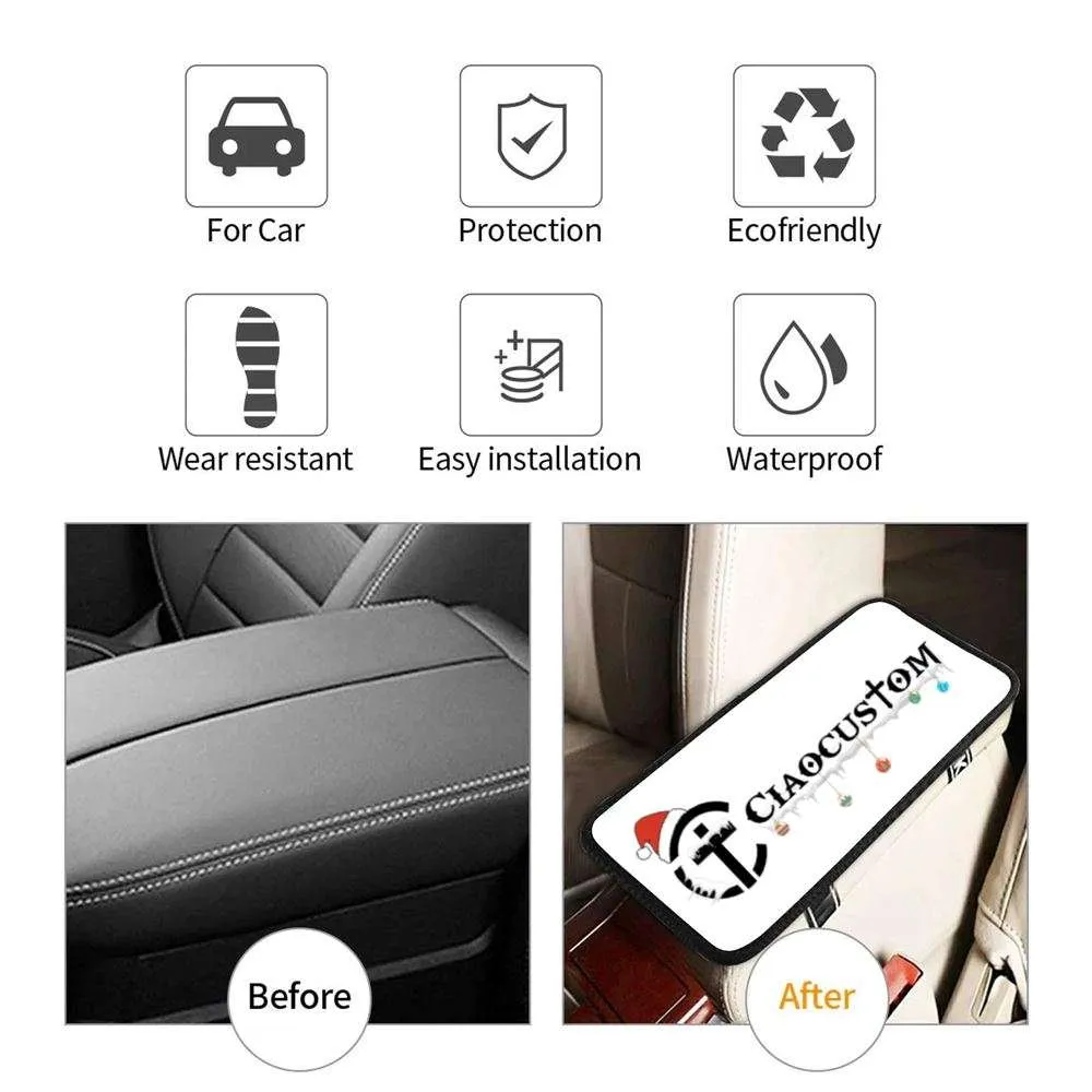 Forest Lion Painting Animal Of God Normal Isn't Coming Back Jesus Is Seat Box Cover, Christian Car Center Console Cover