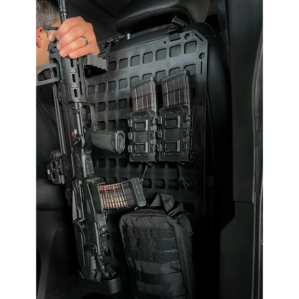 Grey Man Tactical - #202 - Vehicle Rifle Rack - Buttstock Cup Kit   Rubber Clamp - 15.25 x 25 RMP™ Package