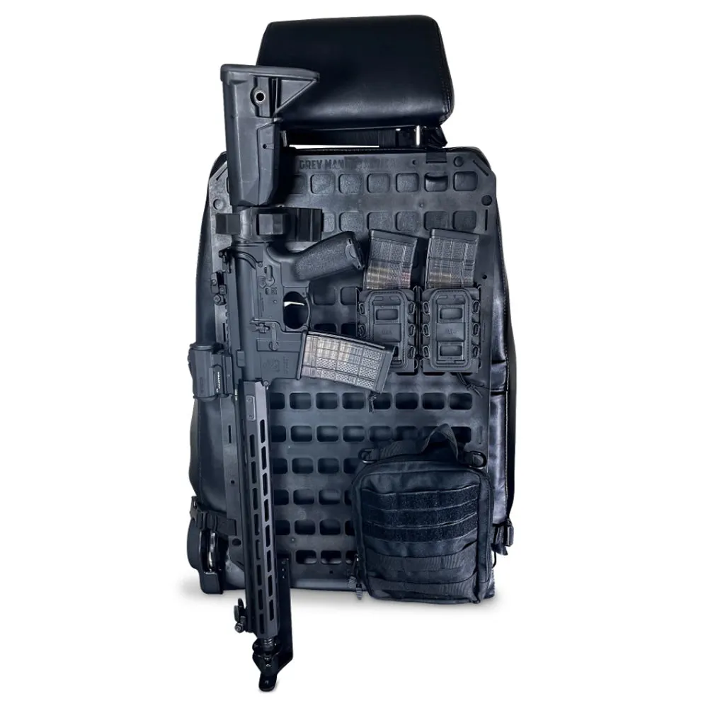 Grey Man Tactical - #203 - Vehicle Rifle Rack - Muzzle Cup Kit   Rubber Clamp - 15.25 x 25 RMP™ Package