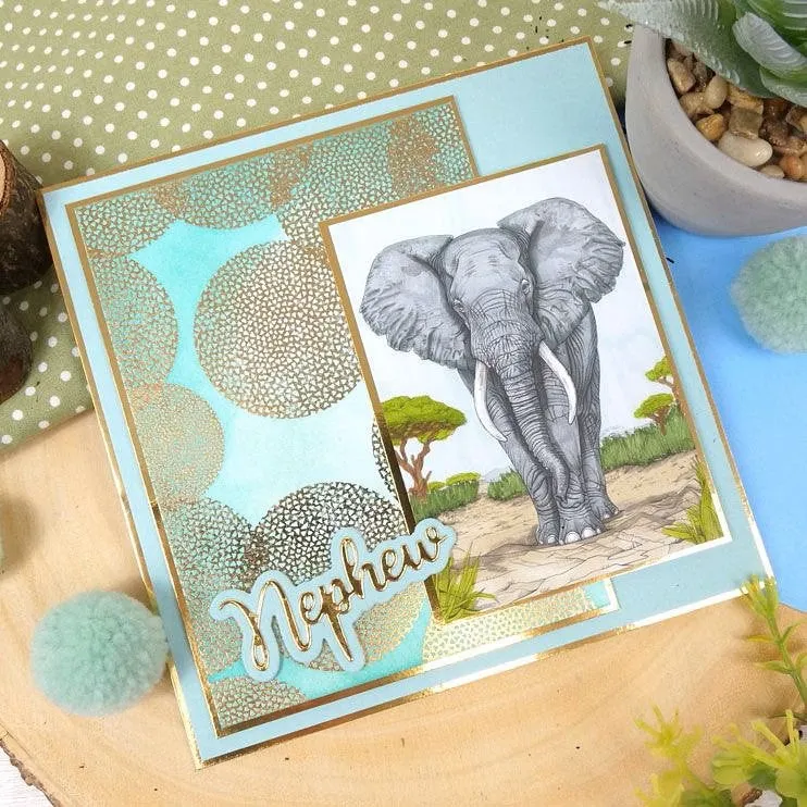 Hunkydory Foiled Pattern Ink Me! Mats