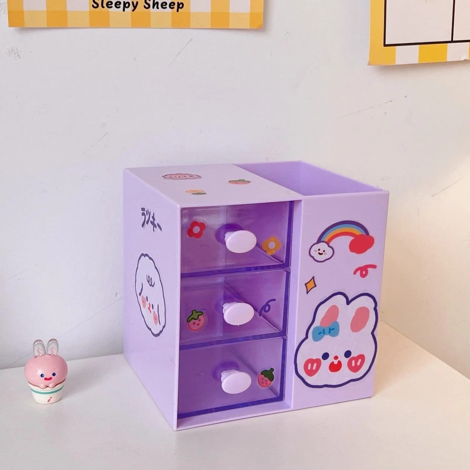 Kawaii Bunny Pen Organizers