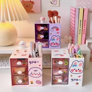Kawaii Bunny Pen Organizers
