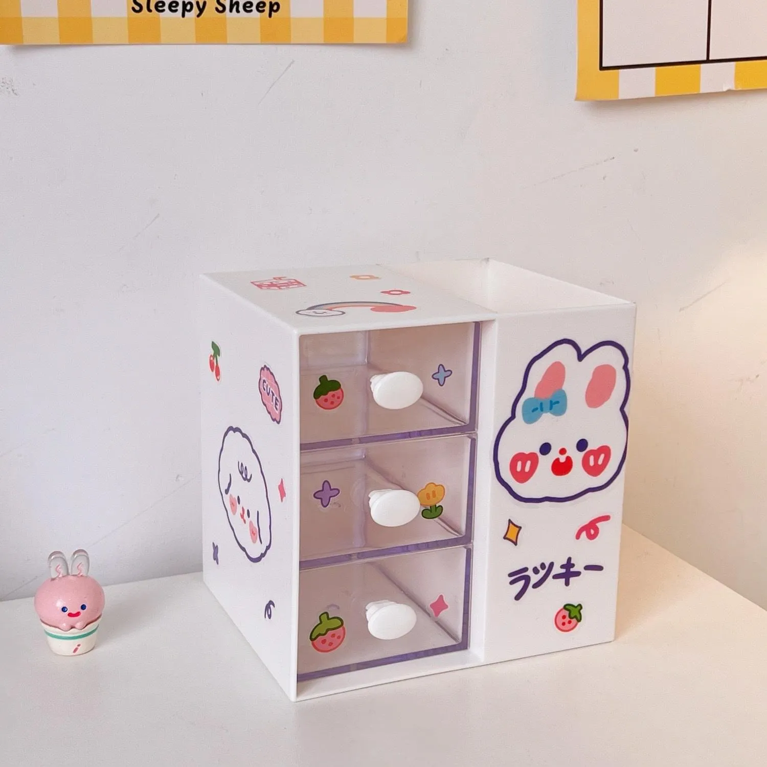 Kawaii Bunny Pen Organizers