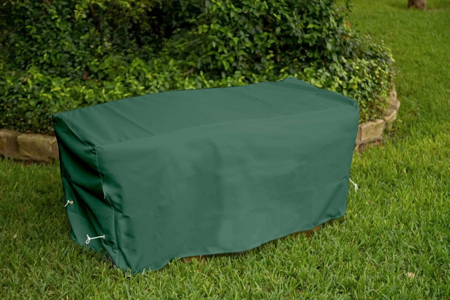 KoverRoos Weathermax 64207 8-Feet Bench Cover, 96-Inch Width by 25-Inch Diameter by 36-Inch Height, Forest Green
