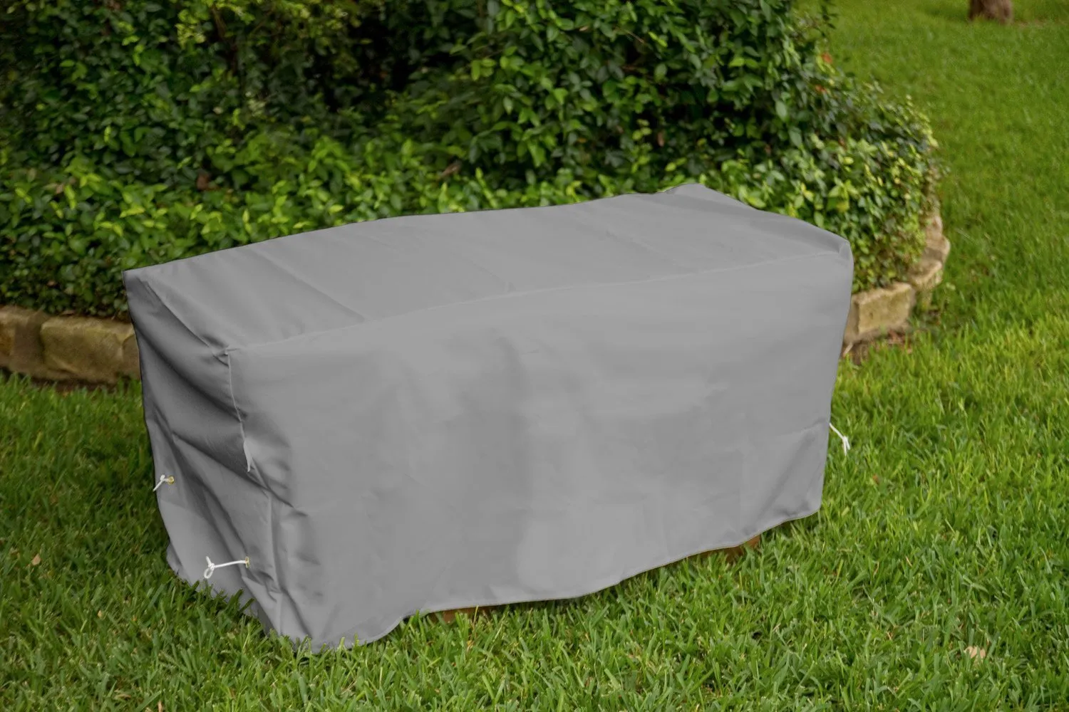 KoverRoos Weathermax 84213 5-Feet Garden Seat Cover, 63-Inch Width by 28-Inch Diameter by 18-Inch Height, Charcoal