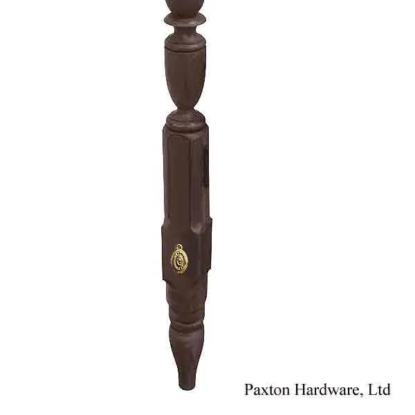 Oval Bed Bolt Covers, Antique