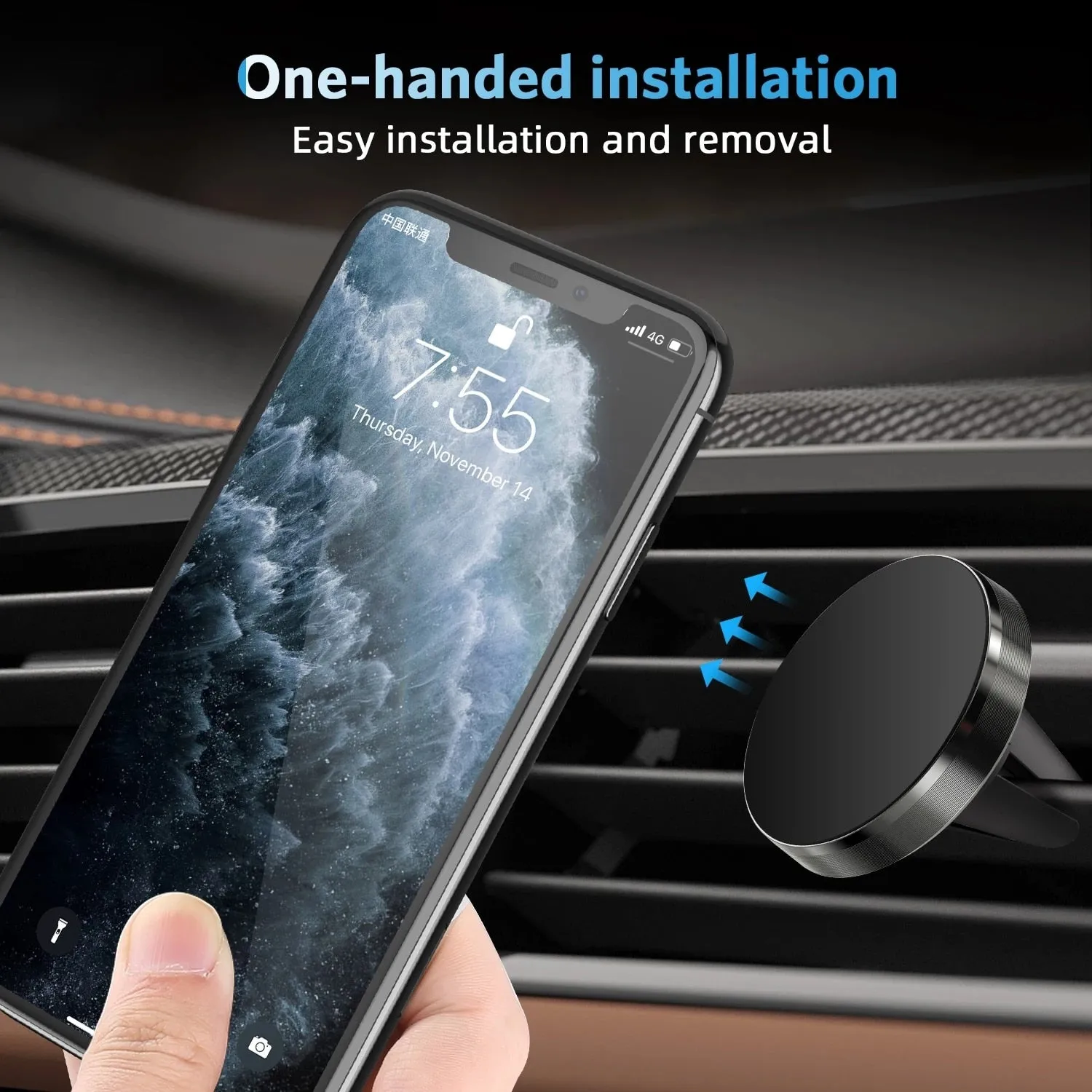 Phone Holder For Car Vent Mount Air Vent Mount