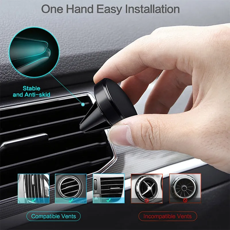 Phone Holder For Car Vent Mount Air Vent Mount