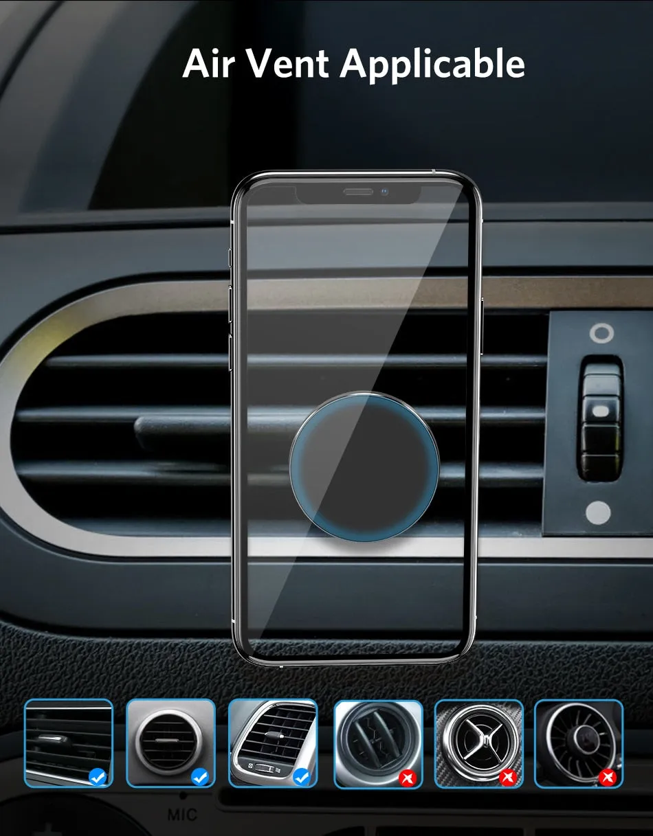 Phone Holder For Car Vent Mount Air Vent Mount