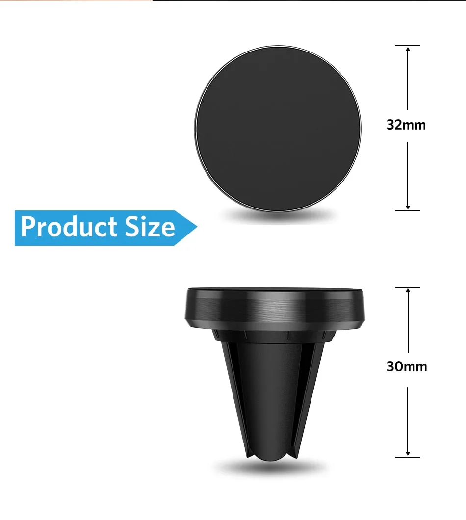 Phone Holder For Car Vent Mount Air Vent Mount