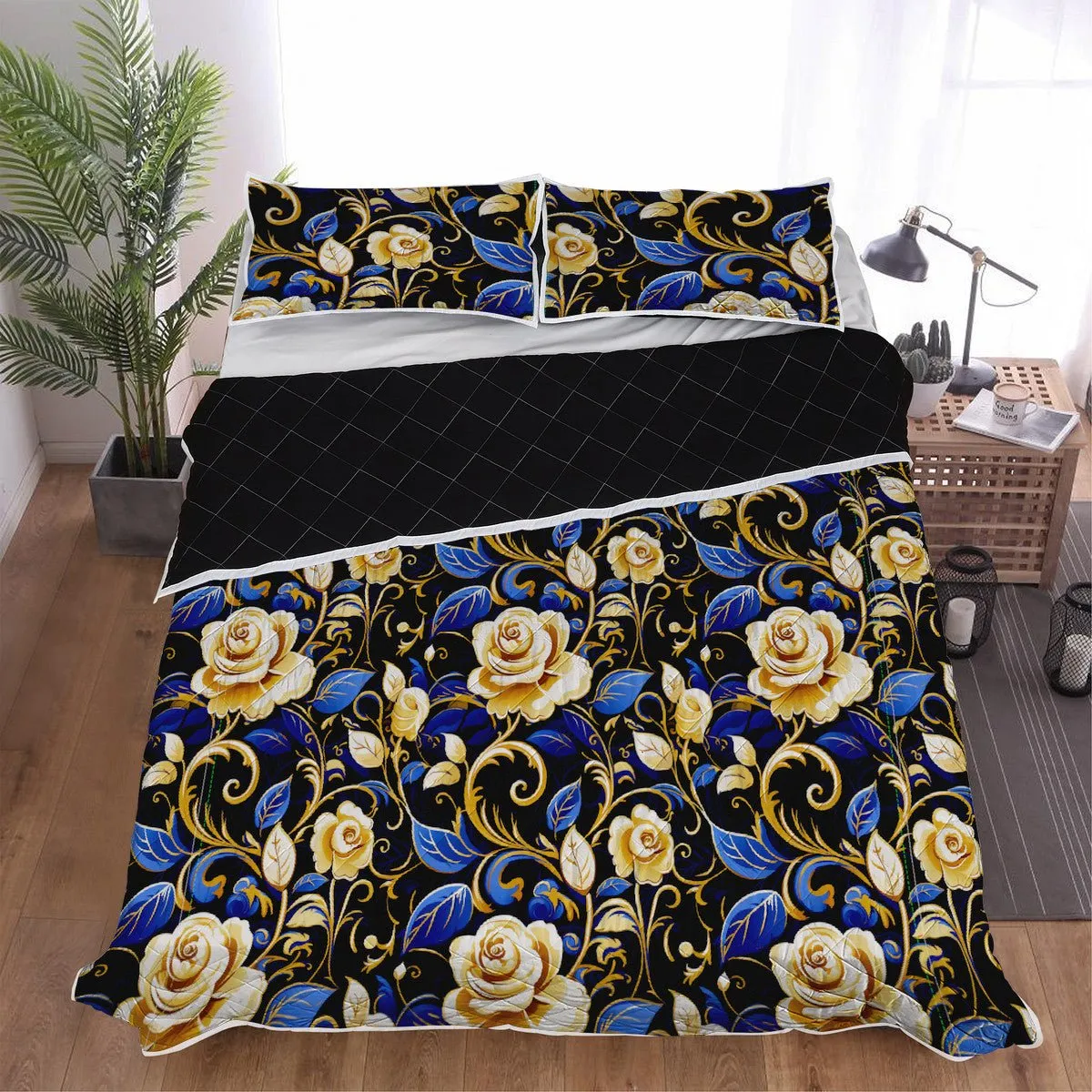 "Bella Blue2 Artist Exclusive Bed Set