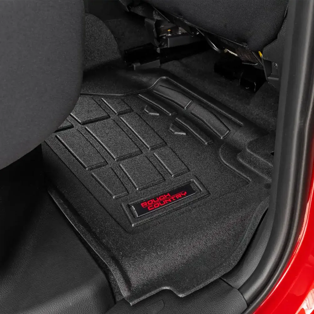 Rough Country Sure-Fit Floor Liners | 2024  Toyota Tacoma