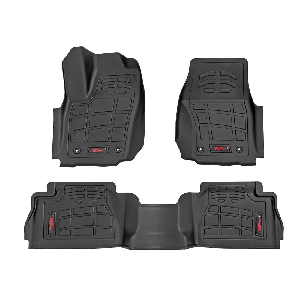 Rough Country Sure-Fit Floor Liners | 2024  Toyota Tacoma