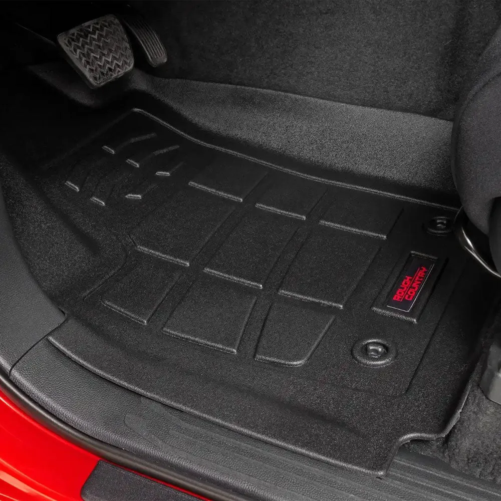 Rough Country Sure-Fit Floor Liners | 2024  Toyota Tacoma