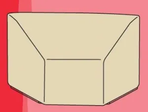 Sectional Modular End RIGHT Cover CP306