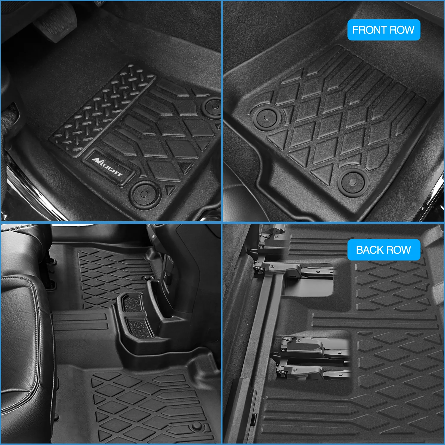 TPE Floor Mats for Lexus RX RX350 RX450h 2016-2022 / Lexus RXL RX350L RX450hL 2018-2022