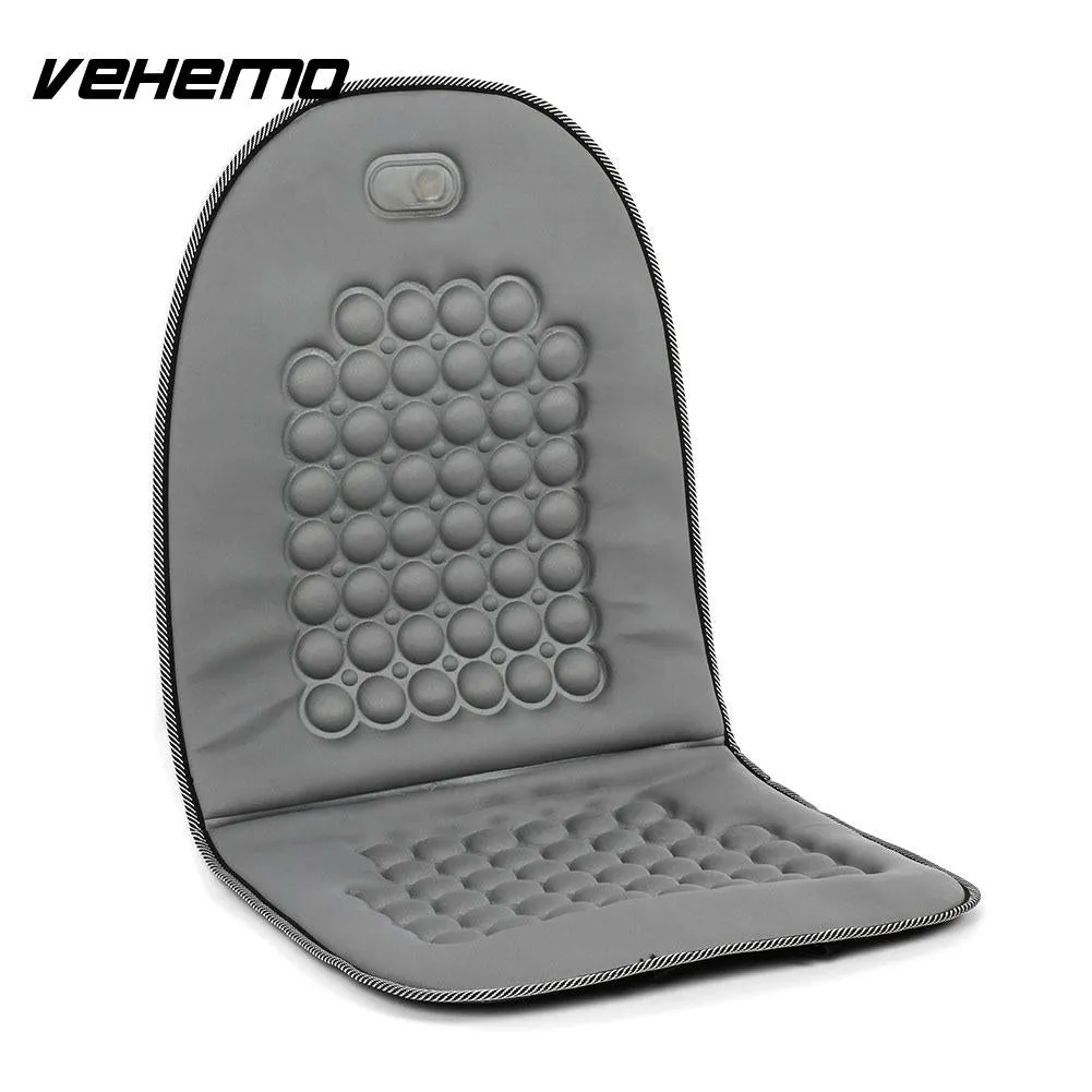 Vehemo Magnetic Car Vehicle Bubble Seat Cushion Cover Massage Therapy Office Pad Gray