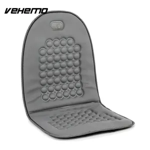Vehemo Magnetic Car Vehicle Bubble Seat Cushion Cover Massage Therapy Office Pad Gray