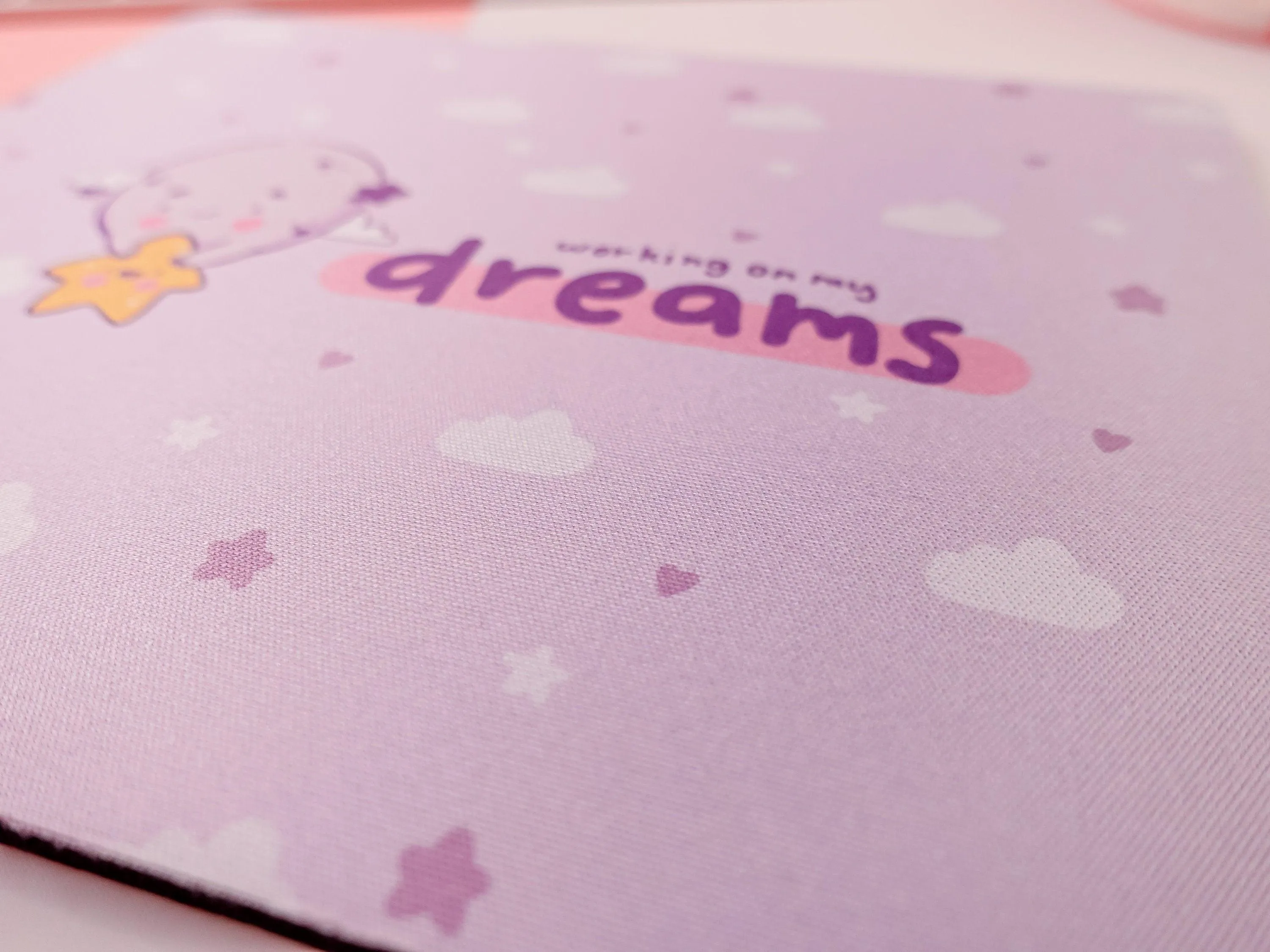 Working On My Dreams Rectangle Mouse Pad